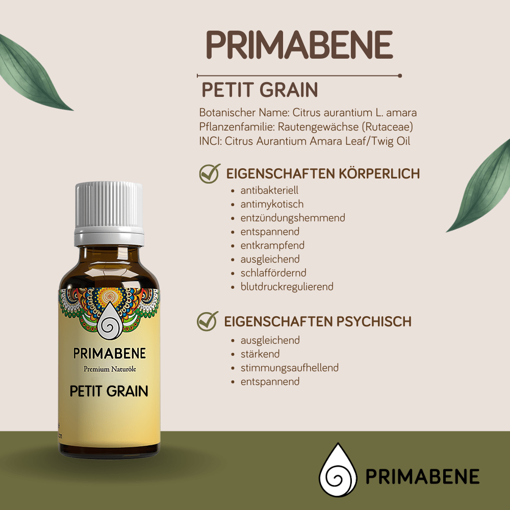 Bild von Petit Grain , 100% rein ätherisches Öl
